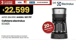 Changomas Electrolux cafetera oferta