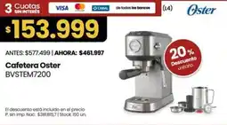 Changomas Oster cafetera oferta