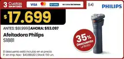 Changomas Philips afeitadora oferta
