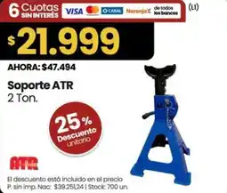 Changomas Soporte ATR oferta