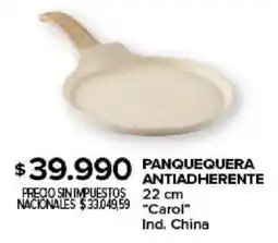 Carrefour Carol panquequera antiadherente 22 cm oferta