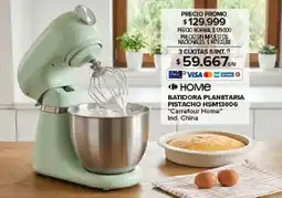 Carrefour Carrefour Home batidora planetaria pistacho oferta