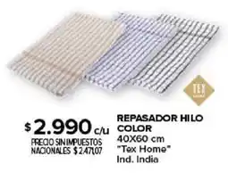 Carrefour Tex Home repasador hilo oferta