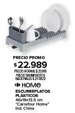 Carrefour Carrefour Home escurreplatos oferta
