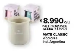 Carrefour Mate classic v/colores oferta
