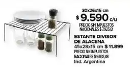 Carrefour Estante divisor de alacena oferta