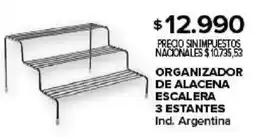 Carrefour Organizador de alacena escalera 3 estantes oferta