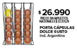 Carrefour Porta cápsulas dolce gusto oferta