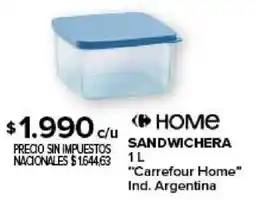Carrefour Carrefour home sandwichera oferta