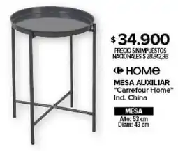 Carrefour Carrefour home mesa auxiliar oferta
