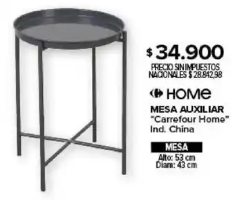 Carrefour home mesa auxiliar