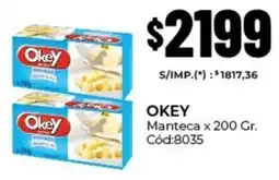 Diarco Okey manteca oferta