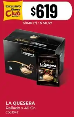 Diarco La quesera rallado oferta