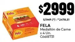 Diarco Fela medallón de carne oferta
