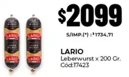 Diarco Lario leberwurst oferta