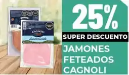 Diarco Jamones feteados cagnoli oferta