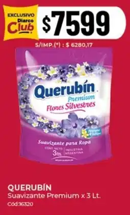 Diarco Querubín suavizante premium oferta