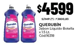Diarco Querubín jabon líquido botella oferta