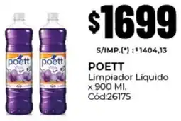 Diarco Poett limpiador líquido oferta