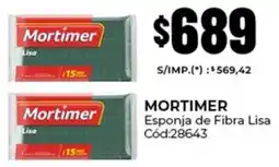 Diarco Mortimer esponja de fibra lisa oferta