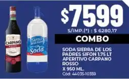 Diarco Soda sierra de los padres sifon oferta