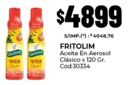 Diarco Fritolim aceite en aerosol clásico oferta