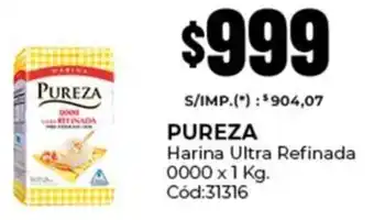 Diarco Pureza harina ultra refinada 0000 oferta