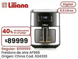 Coto Liliana freidora de aire AF965 oferta