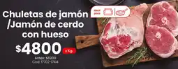 Coto Chuletas de jamón /jamón de cerdo con hueso oferta