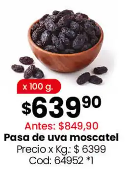 Coto Pasa de uva moscatel oferta