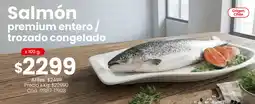 Coto Salmón premium entero/ trozado congelado oferta