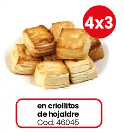 Coto En criollitos de hojaldre oferta