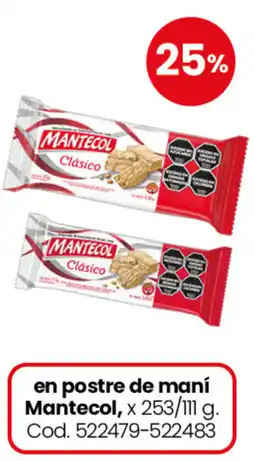 Coto Mantecol en postre de maní oferta