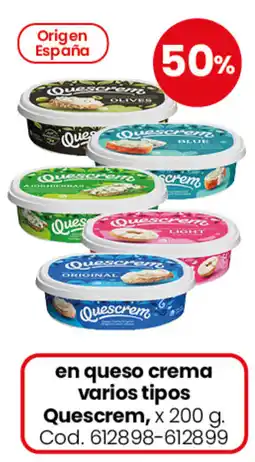 Coto Quescrem en queso crema varios tipos oferta