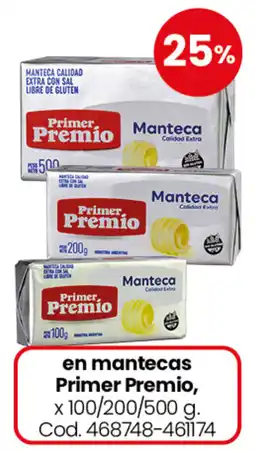 Coto Primer premio en mantecas oferta