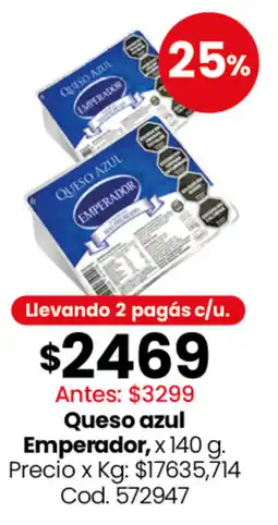 Coto Emperador queso azul oferta