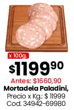 Coto Paladini mortadela oferta