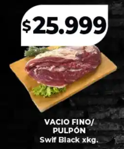 Supermayorista Vital Vacio fino/ pulpón swif black oferta