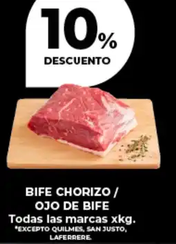 Supermayorista Vital Bife chorizo/ ojo de bife todas las marcas oferta