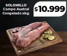 Supermayorista Vital Solomillo campo austral congelado oferta