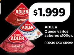 Supermayorista Vital Adler queso varios sabores oferta