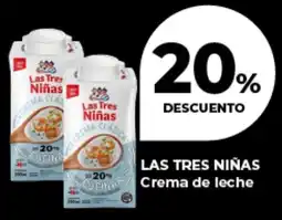 Supermayorista Vital Las tres niñas cucina crema de leche oferta