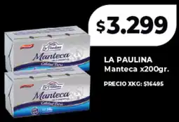 Supermayorista Vital La paulina manteca oferta
