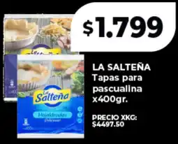 Supermayorista Vital La salteña pascualina oferta