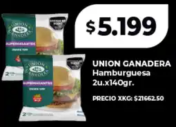 Supermayorista Vital Union ganadera hamburguesa oferta