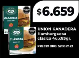 Supermayorista Vital Union ganadera hamburguesa clásica oferta