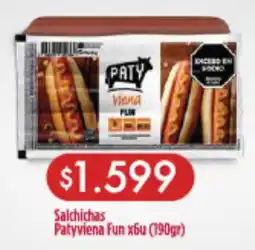 Supermayorista Vital Paty viena salchichas fun oferta