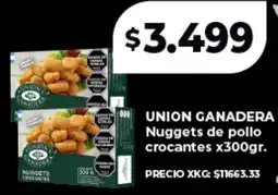Supermayorista Vital Union ganadera nuggets de pollo crocantes oferta