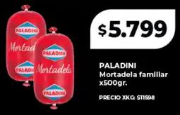 Supermayorista Vital Paladini mortadela familiar oferta