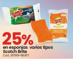Coto Scotch brite en esponjas varios tipos oferta